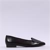 Paul Green Slip On Square Detail Loafer - Mocha Leather